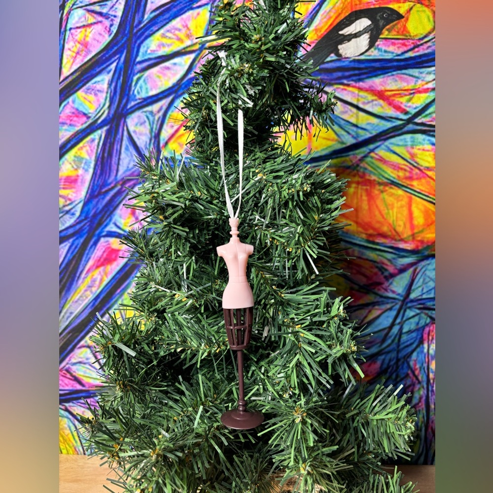 Mannequin Christmas Ornament
